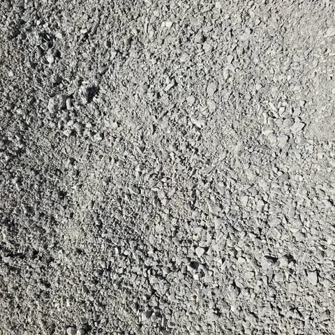Limestone screenings close-up